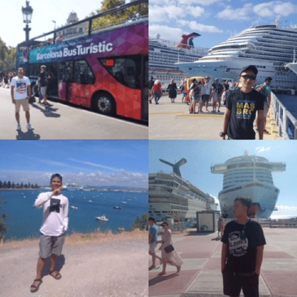 Foto Alumni yang bekerja di kapal