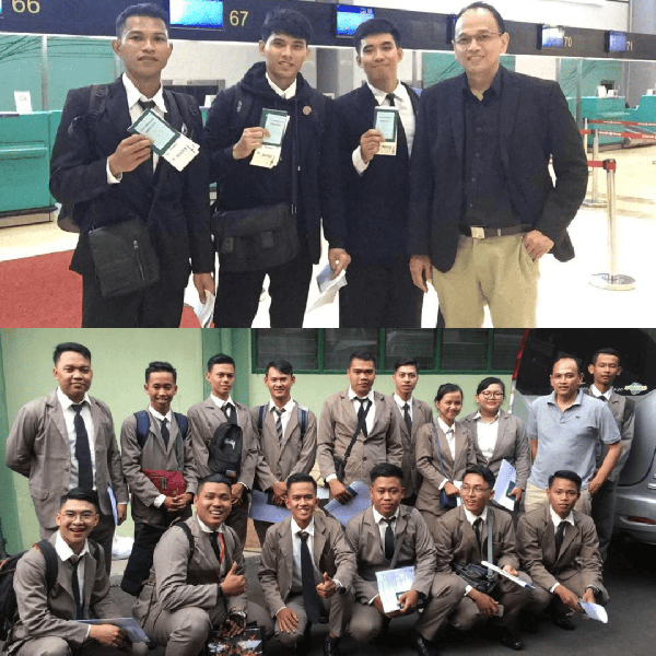 Foto Dokumentasi pemberangkatan